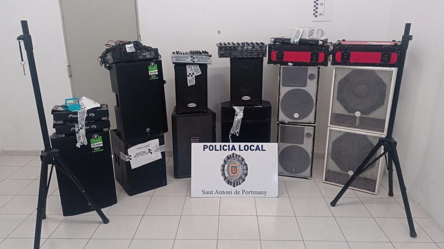 La Policía Local de Sant Antoni pone 33 denuncias por fiestas en viviendas particulares