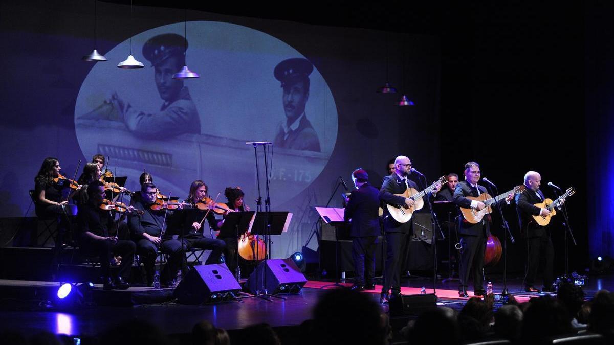 Alma de Bolero durante una actuación.