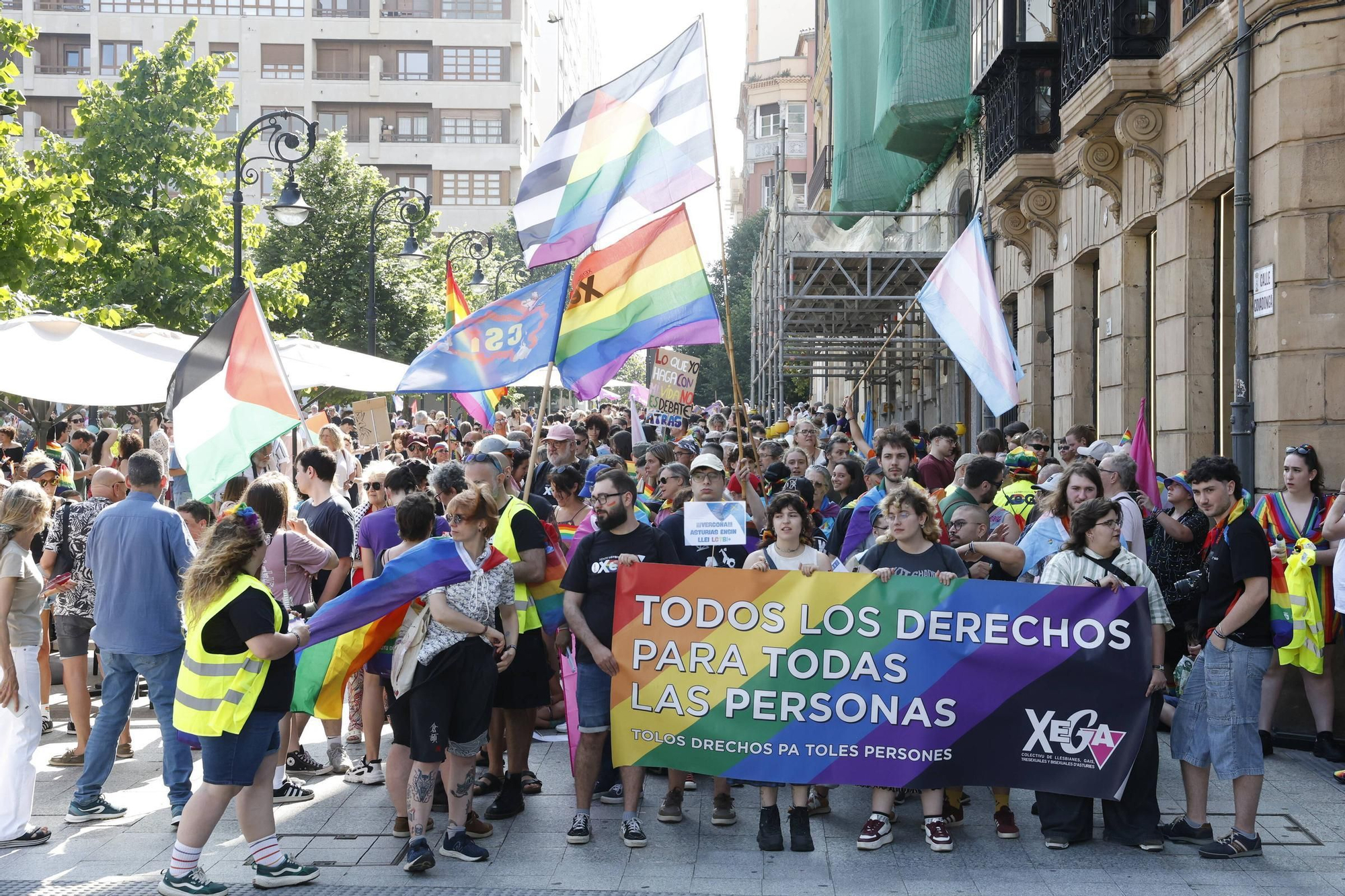 Así fue el desfile del Orgullo en Gijón (en imágenes)