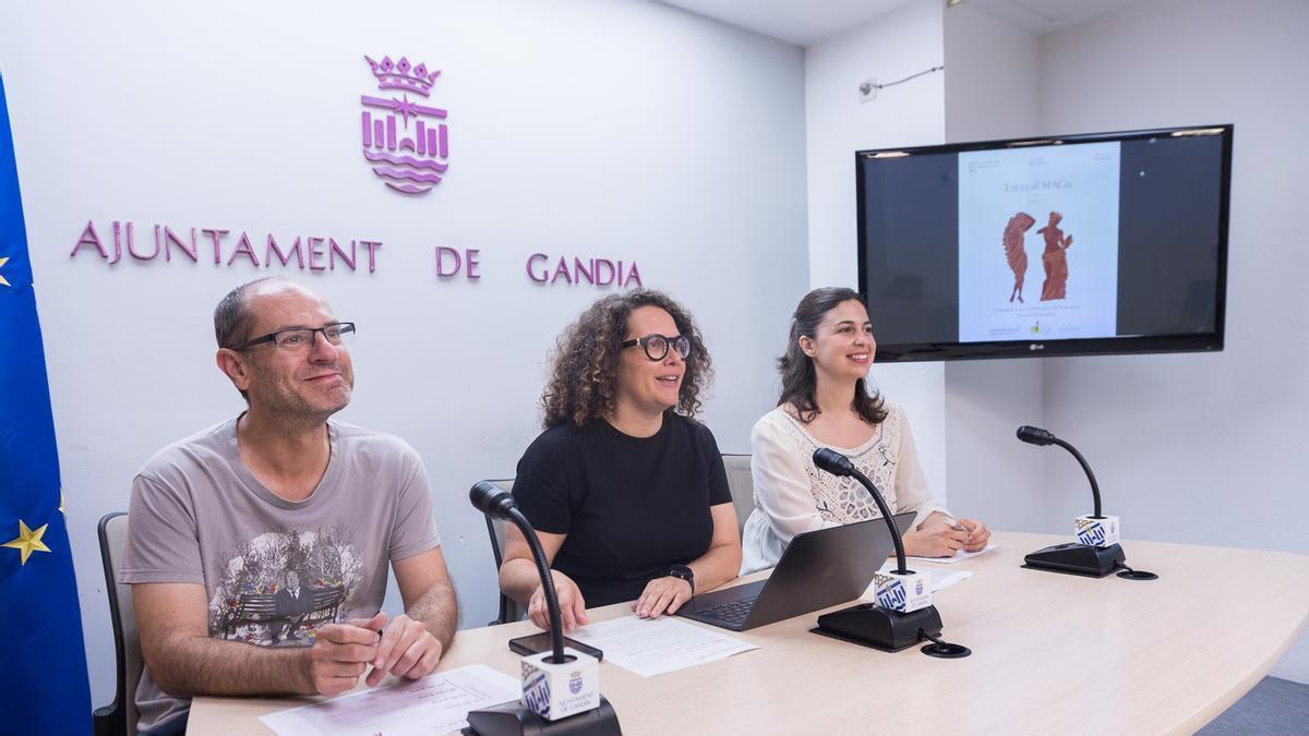 Presentación de la iniciativa "Estiu al MAGa" en Gandia