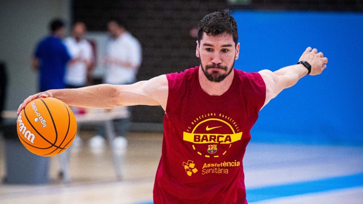 Darío Brizuela afronta su cuarta temporada en el Barça
