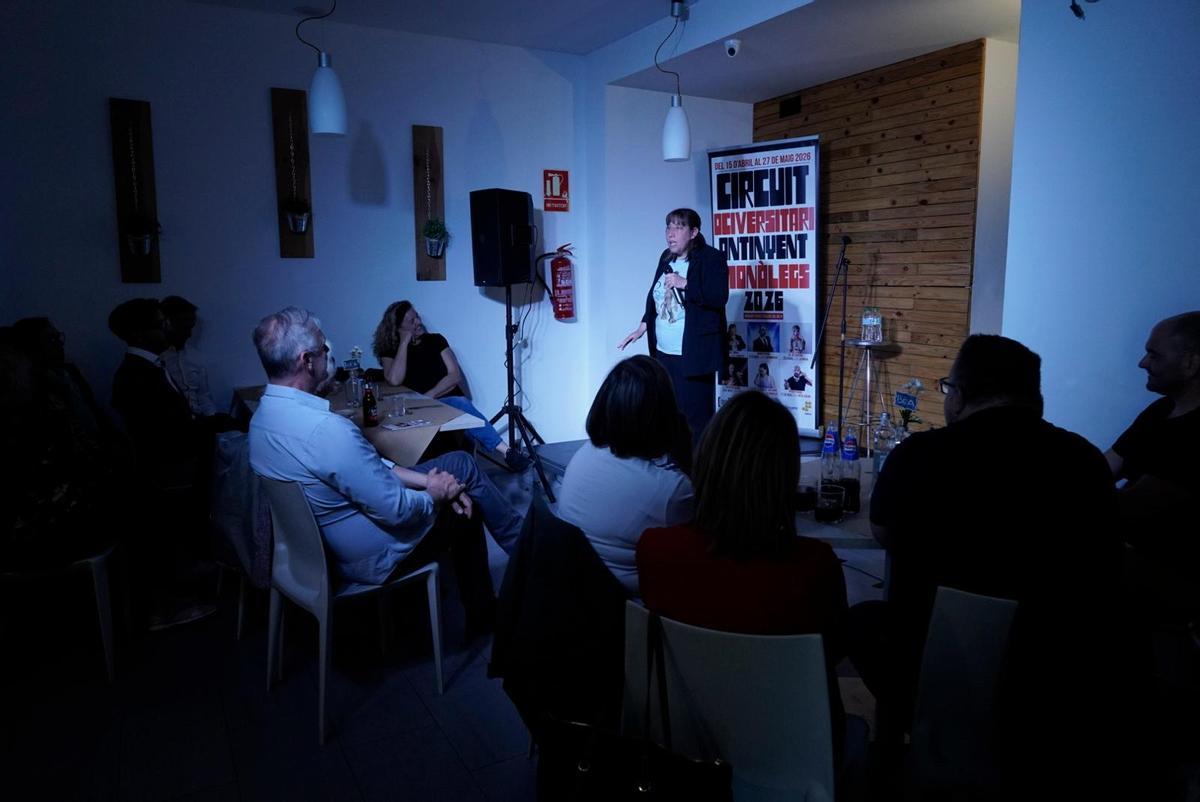 Espectáculo del Circuit Café Teatre Ociversitari en Ontinyent.