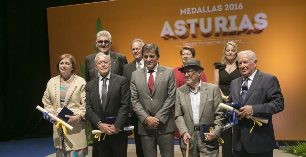 Entrega de las medallas de Asturias