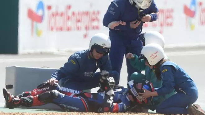 Bradley Smith, en el hospital tras un accidente en las 24h de Le Mans