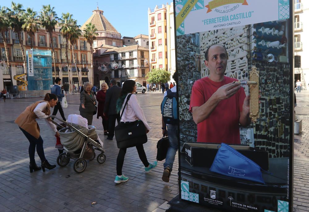 Málaga homenajea a sus comercios centenarios