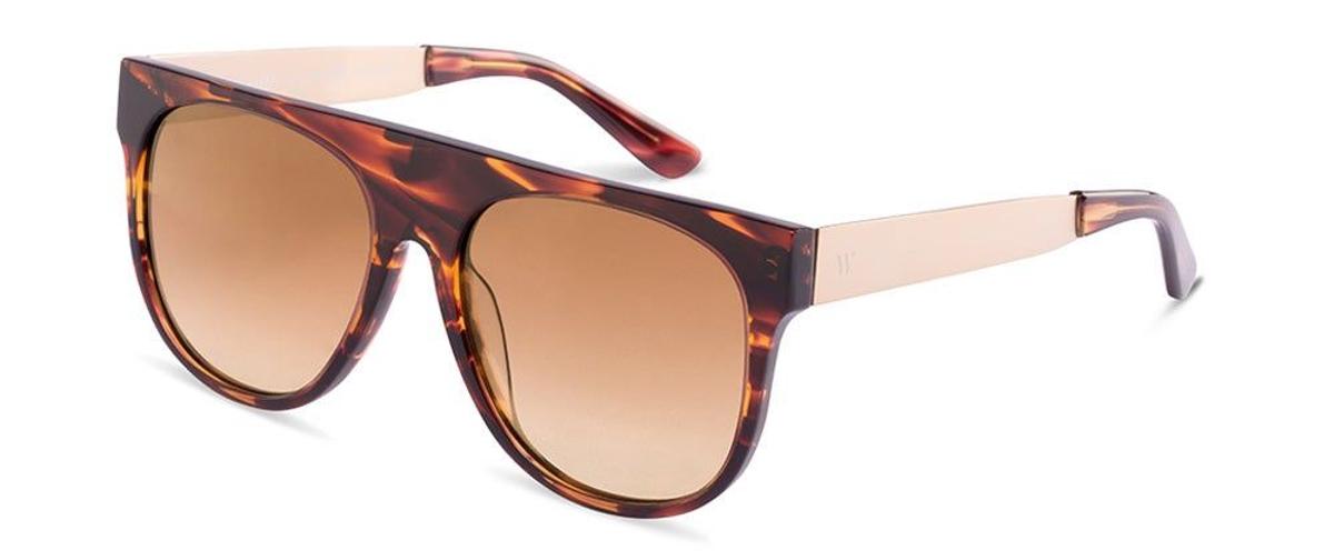 Gafas de sol Uttica Gold Woody de Wolfnoir. (Precio: 50 euros)