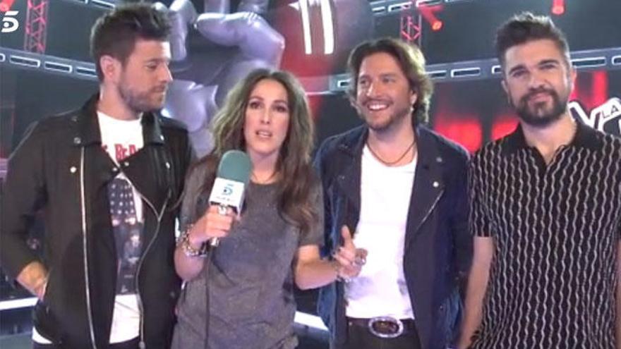 Pablo López, Malú, Manuel Carrasco y Pablo López, &#039;coaches&#039; de &#039;La Voz 5&#039;