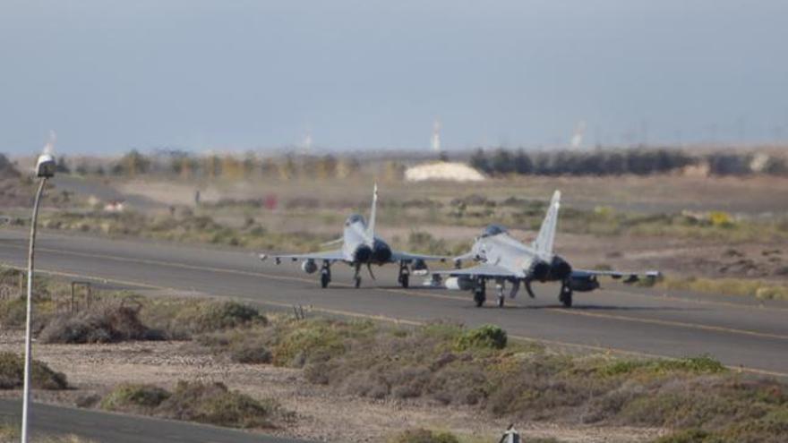 Los cielos de Canarias acogen un ejercicio de combate de las Fuerzas Aéreas