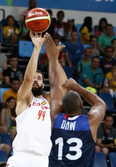 Olimpiadas Río 2016: España - Francia, baloncesto