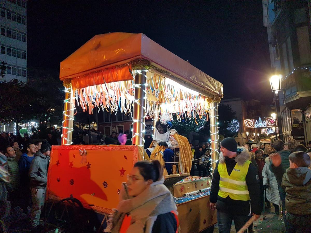 Cabalgata de los Reyes Magos en Candás