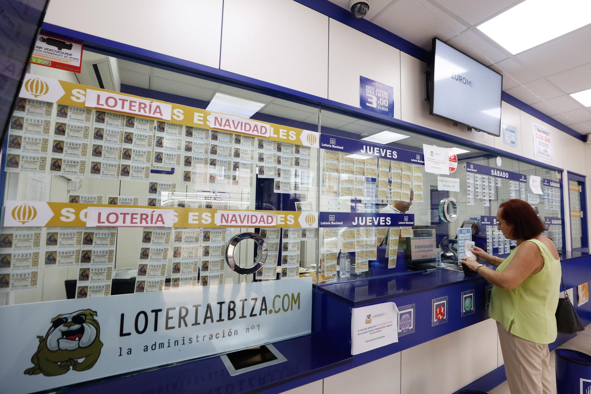 Administraciones de lotería en Ibiza