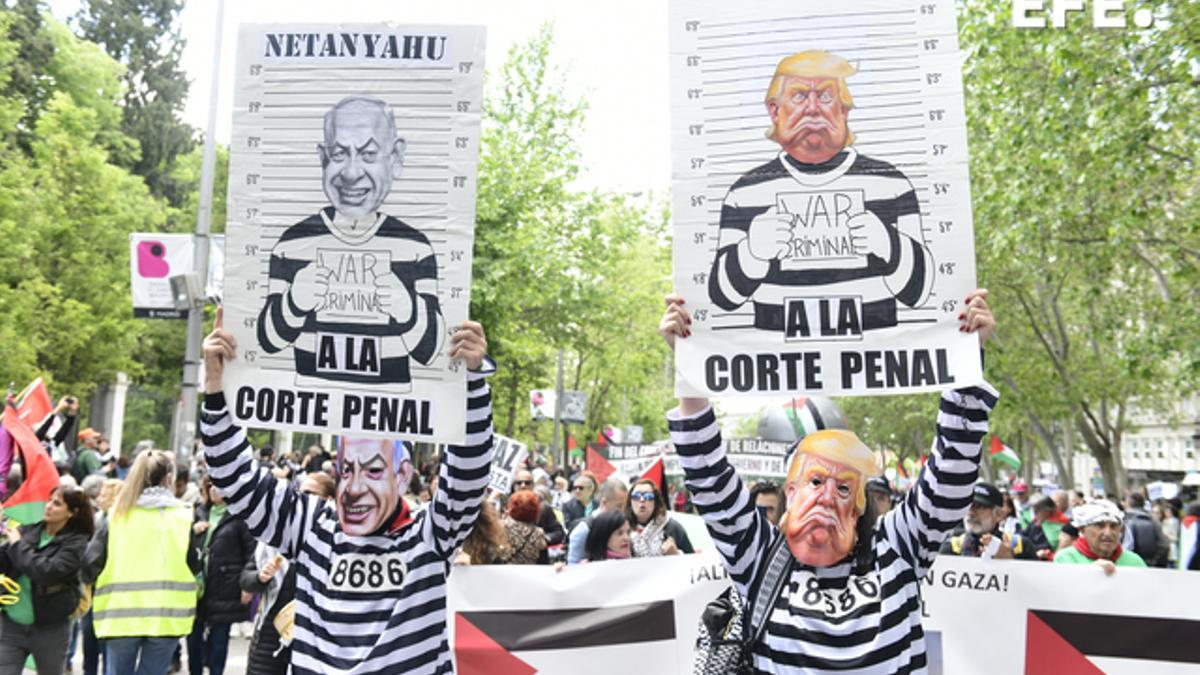 Manifestación contra el "genocidio en Gaza", este sábado en Madrid