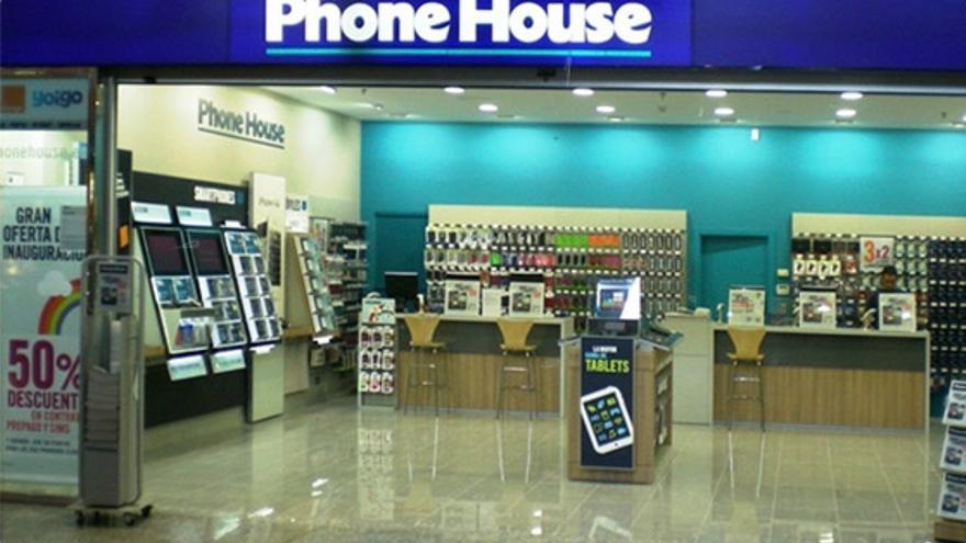 Una tienda de la cadena Phone House.