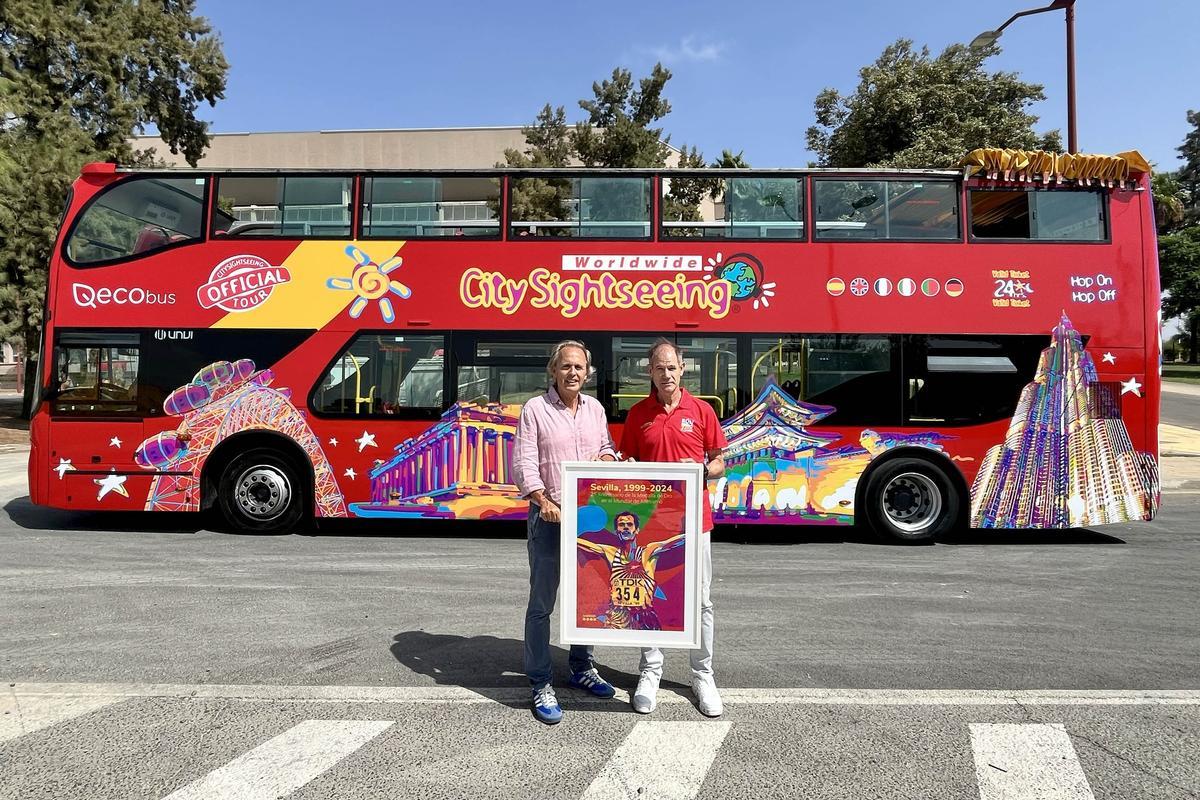 28/08/2024 El célebre atleta Abel Antón vuelve a Sevilla por los 25 años de su histórica victoria POLITICA CITY SIGHTSEEING