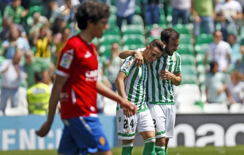 Fotogalería del Real Zaragoza contra el Betis en el Benito Villamarín