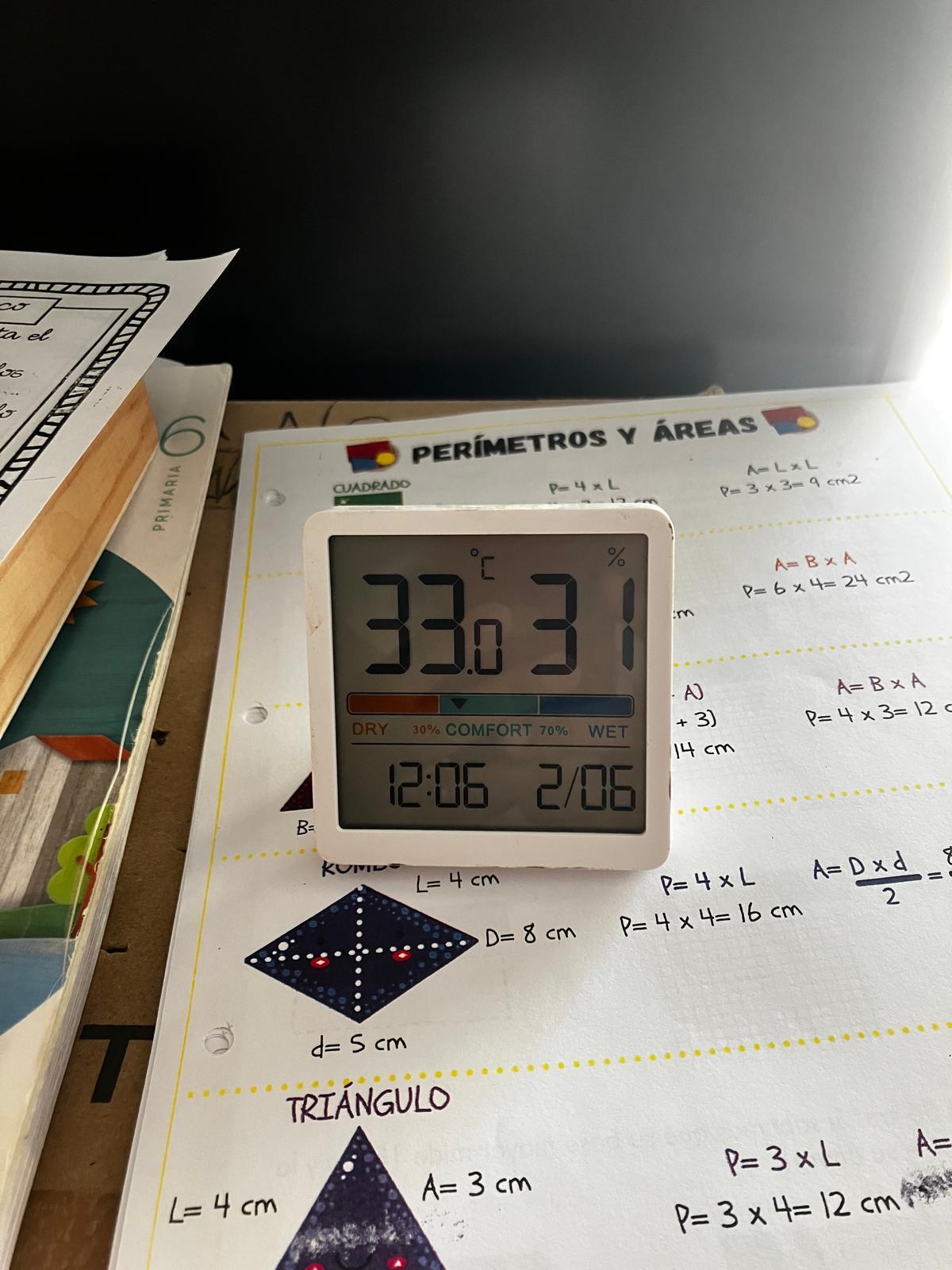 La comunidad educativa denuncia que hay aulas a más de 30 grados en toda la comarca