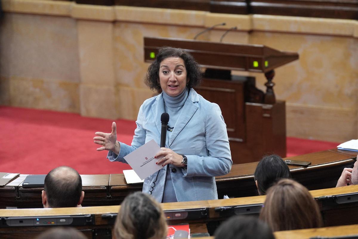 La consellera d'Economia i Finances, Alícia Romero, serà aquest dijous a Manresa
