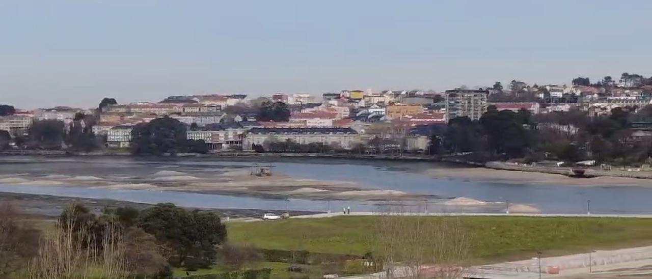 Así evolucionan las obras de regeneración de la ría de O Burgo