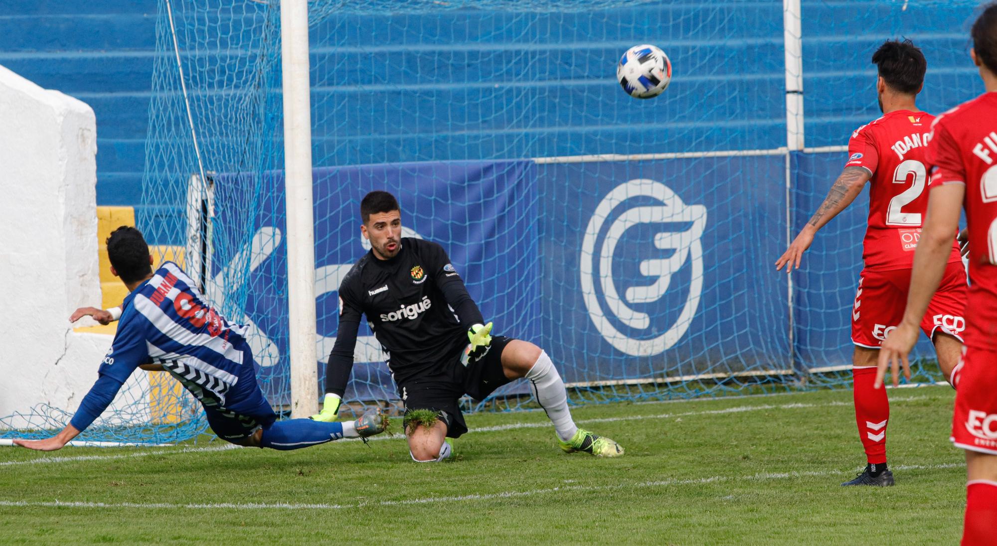 El Alcoyano suma un punto que sabe a poco ante el Nàstic (1-1)