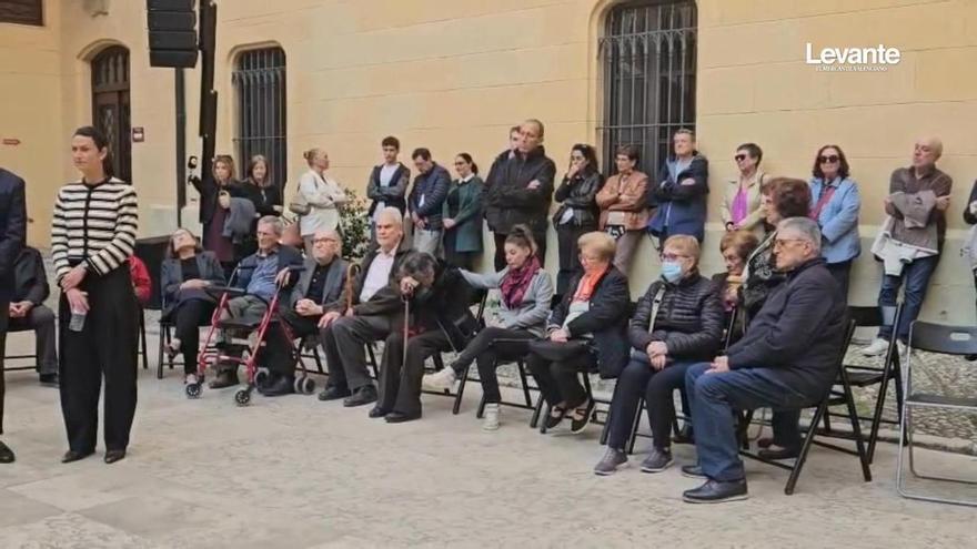 Emoción en la despedida a Josep Piera en Gandia