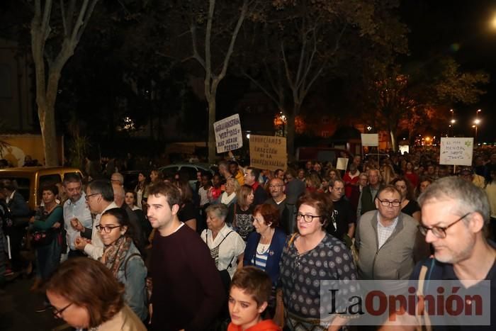 Manifestación en Cartagena por el Mar Menor