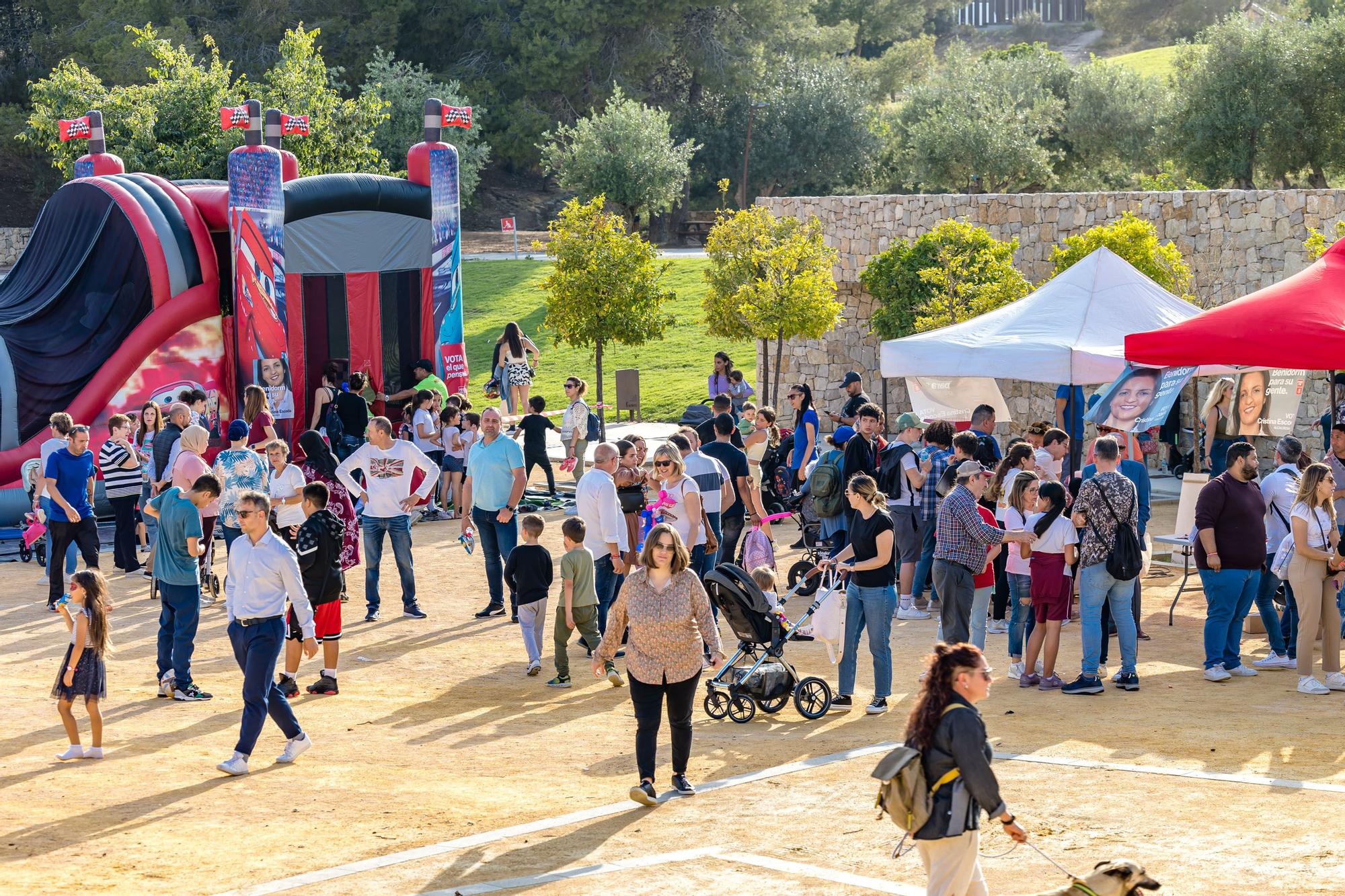 Fiesta infantil para el cierre de campaña del PSOE en Benidorm