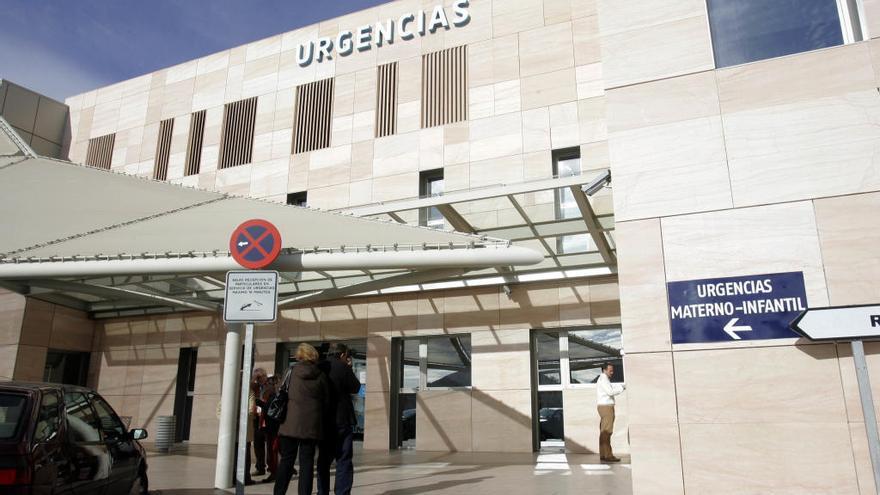 Urgencias del hospital Santa Lucía.