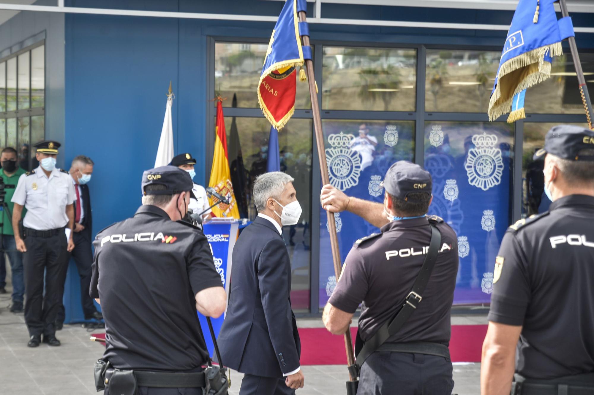 Inauguración de la comisaría de Distrito Centro de la Policía Nacional en Las Palmas