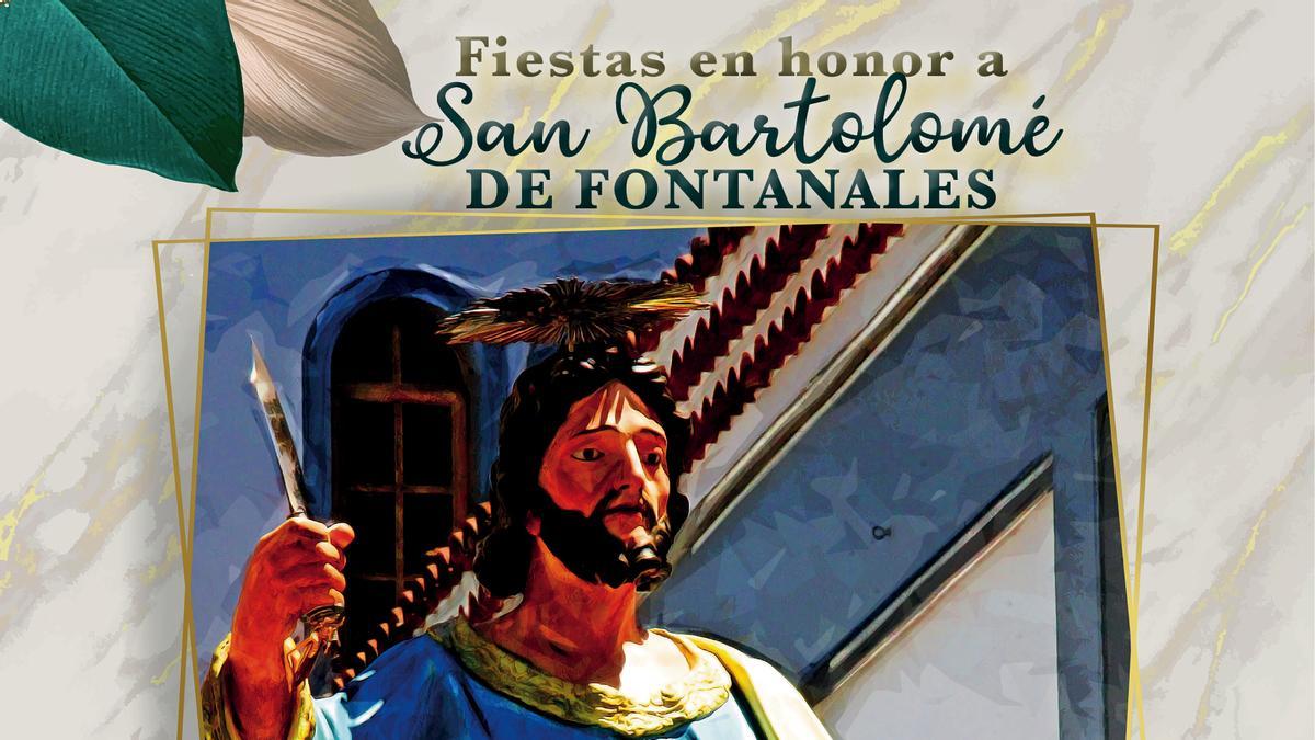 Imagen del folleto de las fiestas de San Bartolomé.