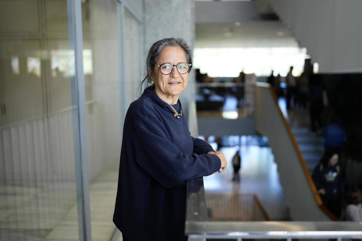 Mariona Poblet, una de las asistentes de la Escuela de Cuidadoras de Sant Pau.