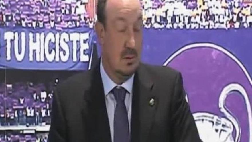 Benítez: "Espero que las cosas vayan bien y que ganemos títulos"