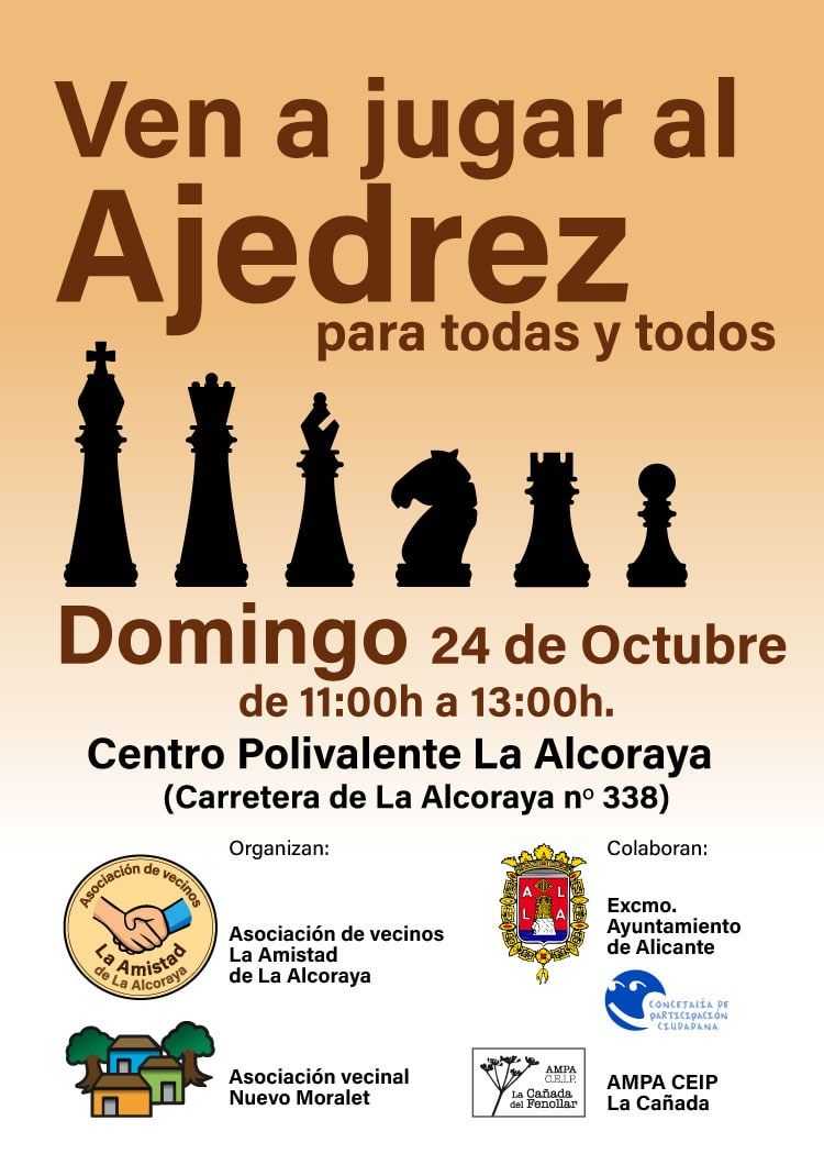 Ajedrez en La Alcoraya