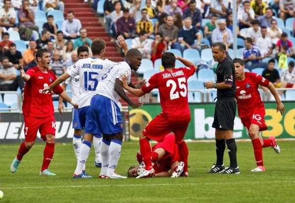 Fotogalería del partido Real Zaagoza-Getafe