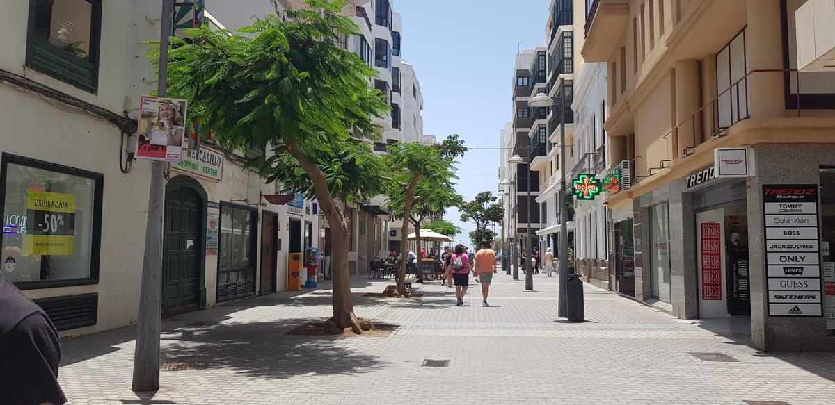 Calle Real en Arrecife.