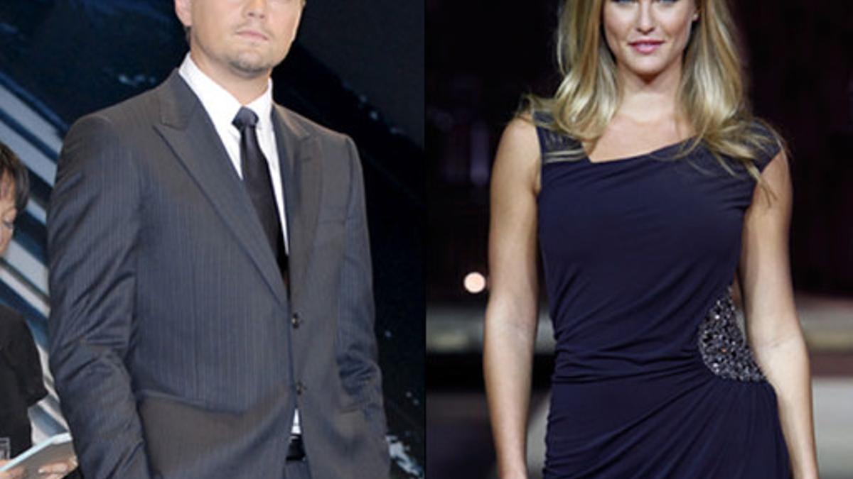 Leonardo DiCaprio y Bar Refaeli.