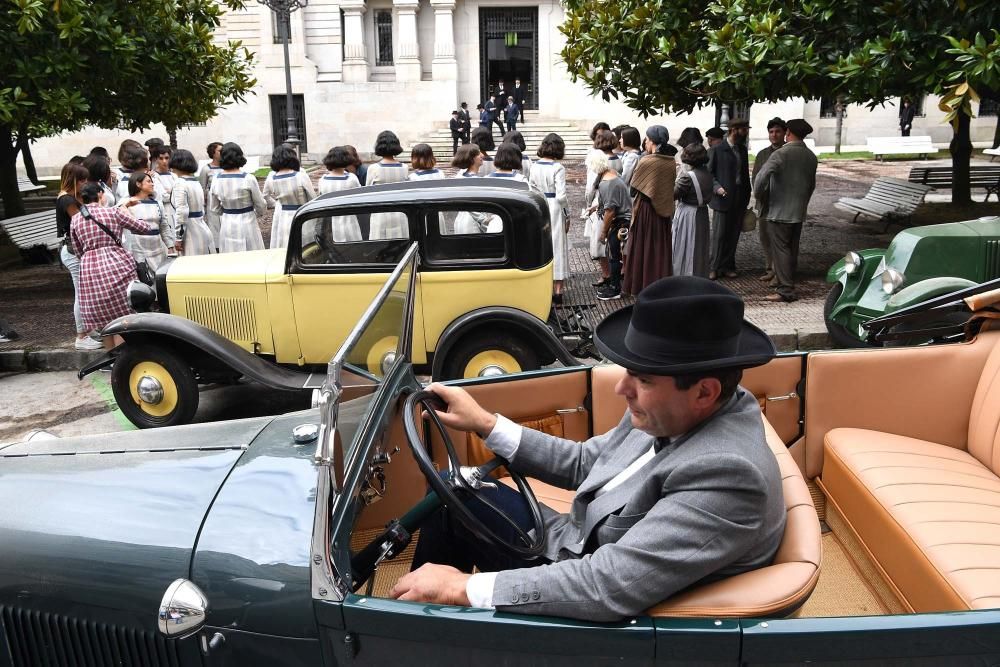 Rodaje de ''La sombra de la ley'' en A Coruña