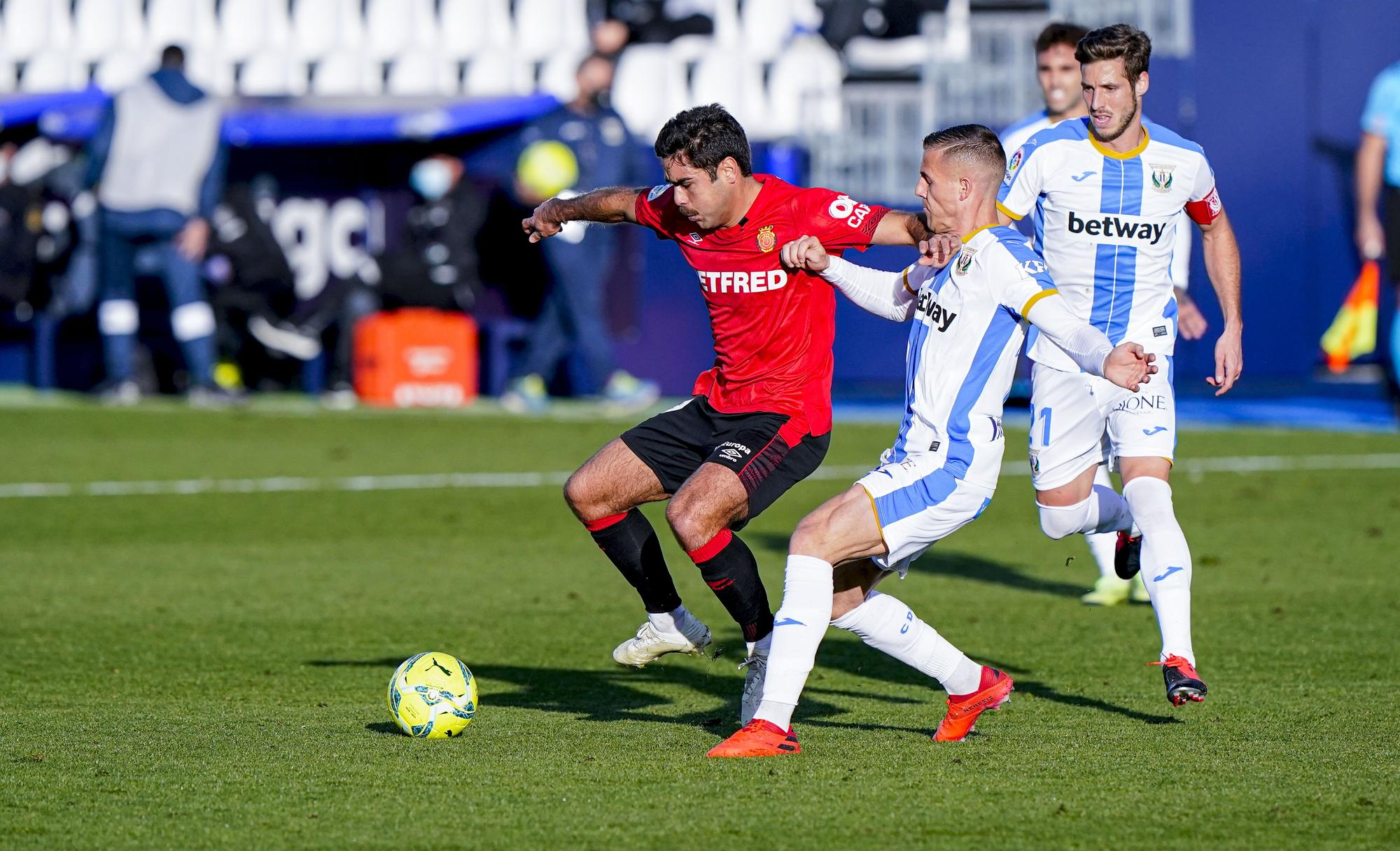 El Mallorca exhibe poderío en Leganés