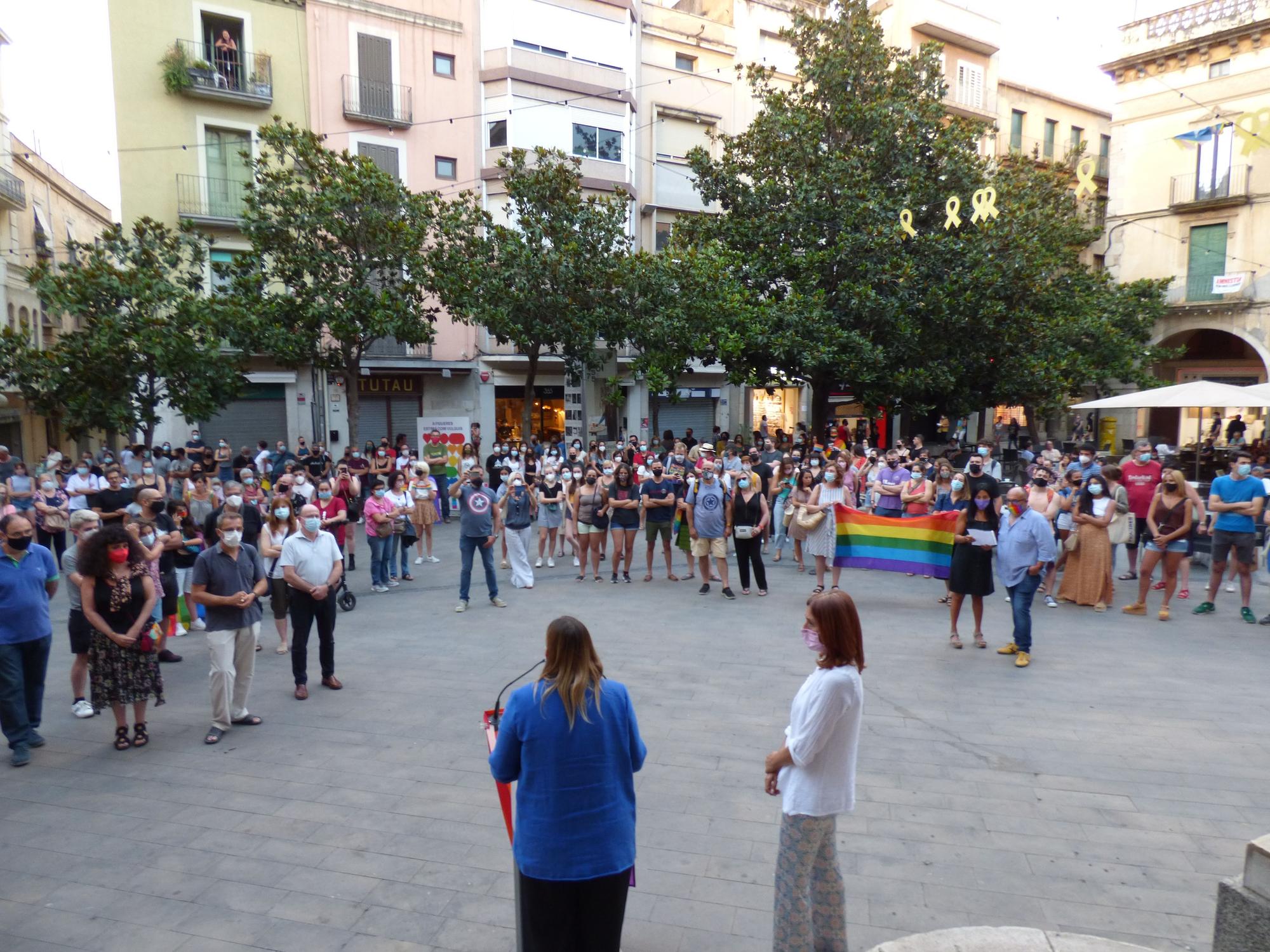 Concentració #justíciaperaSamuel a Figueres