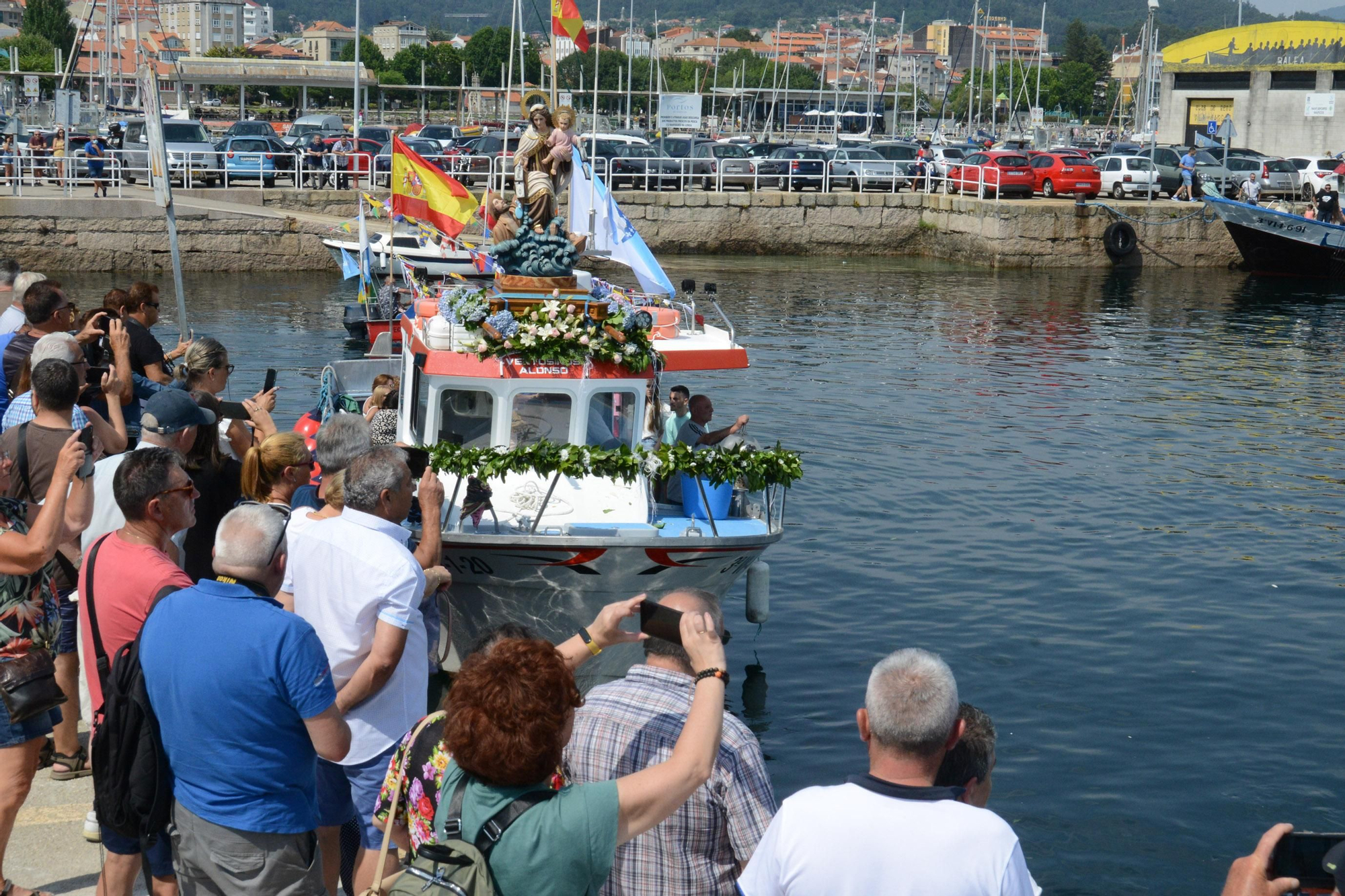 Las celebraciones de la Virgen de Carmen en Cangas