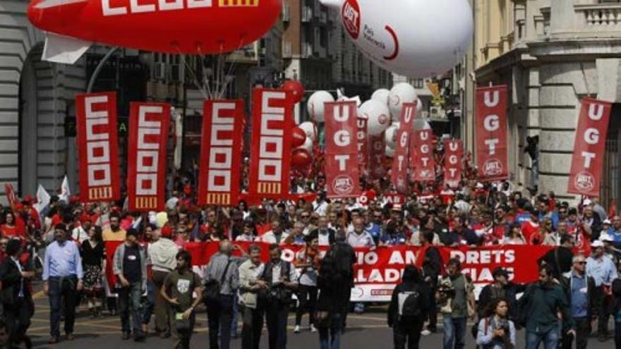 El Día del Trabajo se convierte en el Día del Parado