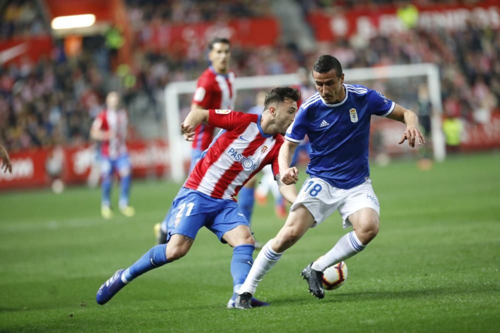 El derbi asturiano, en imágenes