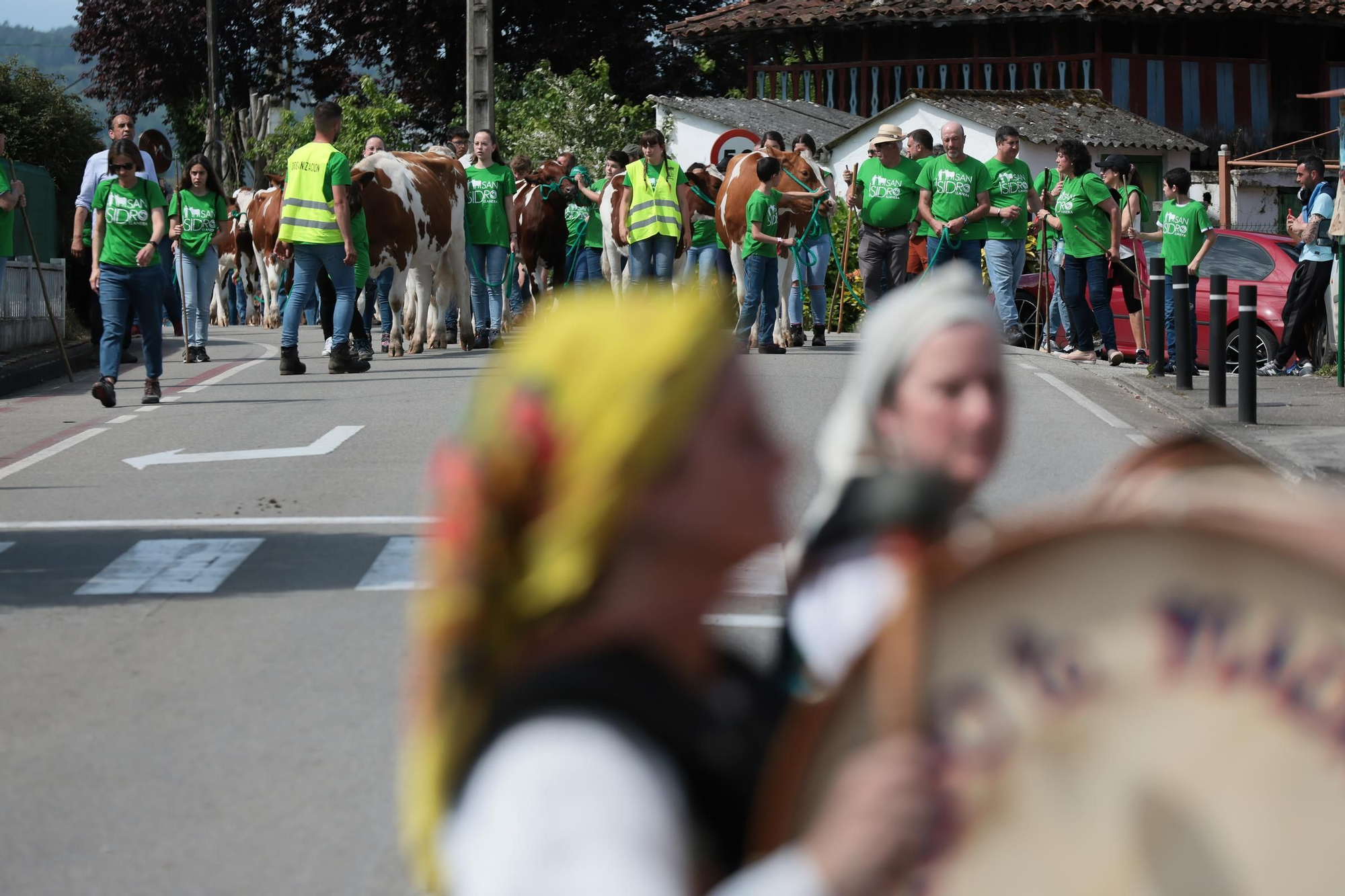 Marea verde en Llanera: el campo tomó la calle con el espectacular desfile de carros y animales