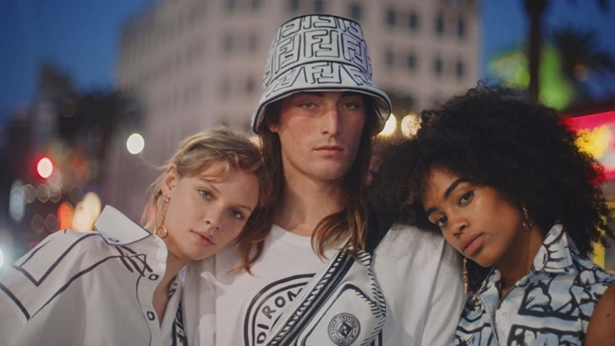 Colección 'California Sky' de Fendi en colaboración con el artistas Joshua Vides para la temporada Prefall 2020