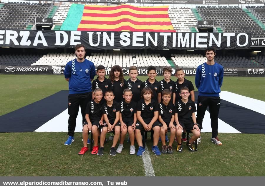 Presentación del fútbol base del CD Castellón 2018-19