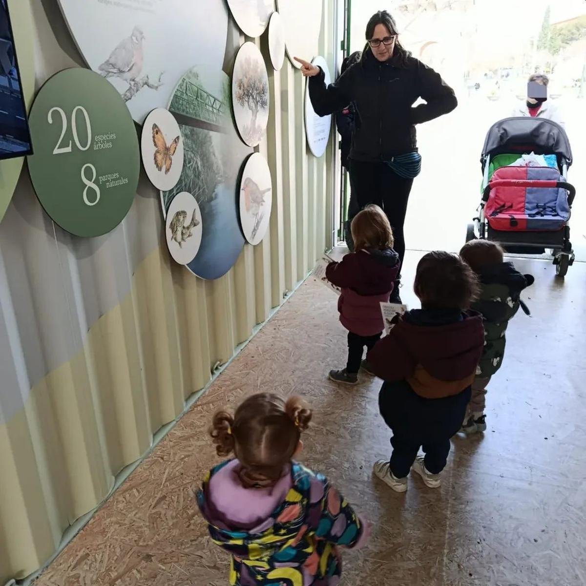 Una de las excursiones de Palomitas de Colores al Parque Grande de Zaragoza.