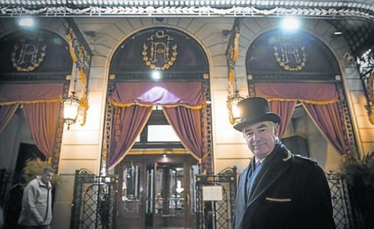 L’entrada principal de l’hotel Palace (antic Ritz), gestionat pel grup Husa, ahir a Barcelona. L’entrada principal de l’hotel Palace (antic Ritz), gestionat pel grup Husa, ahir a Barcelona.