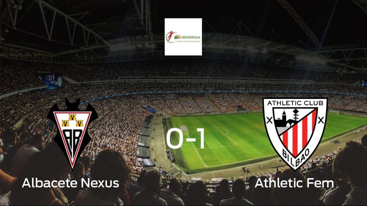 El Athletic Club venció al Fundación Albacete por 0-1