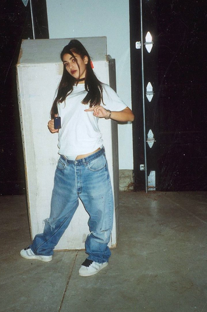 Kim Kardashian en los años 90