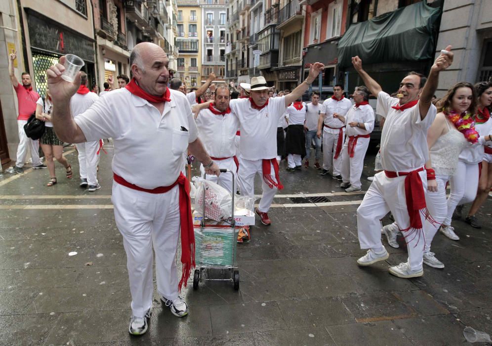 Primer 'encierro' de Sant Fermí