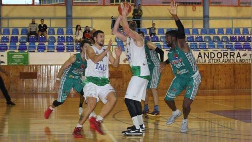 El TAU Castelló doblega a un férreo Huesca (83-85)